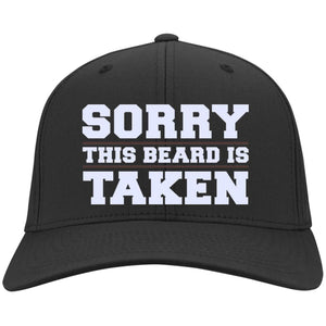 Viking Cap, Sorry this beard is taken, Black