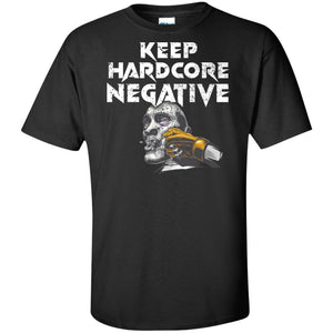 Keep hardcore negative, Front