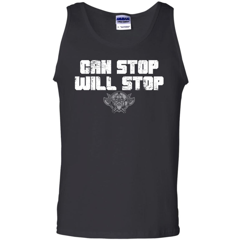 Can stop will stop, Front