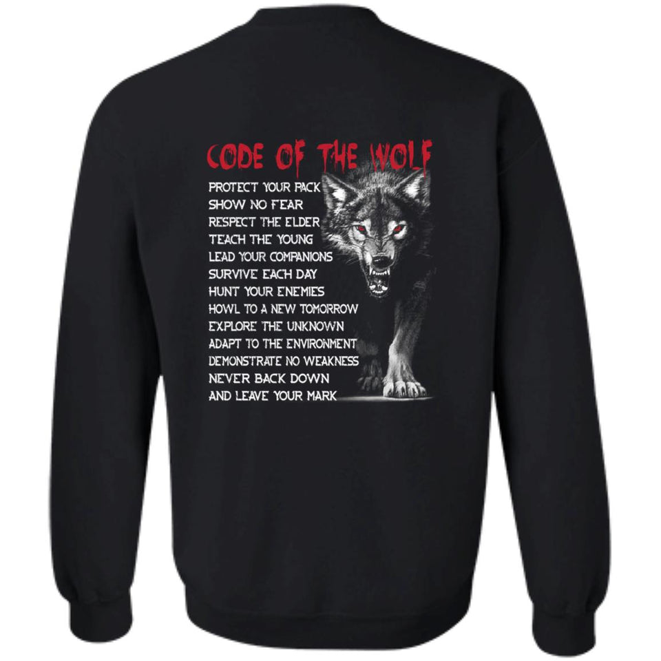 The Code of the wolf, Double sided