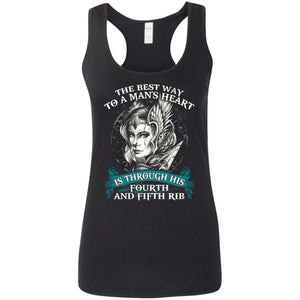 A shieldmaidenApparel[Heathen By Nature authentic Viking products]Ladies' Softstyle Racerback TankBlackS