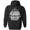 A VIKING BACKApparel[Heathen By Nature authentic Viking products]Unisex Pullover HoodieBlackS