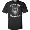 A Viking, Norse, Gym t-shirt & apparel, Sons of Odin, FrontApparel[Heathen By Nature authentic Viking products]Tall Ultra Cotton T-ShirtBlackXLT
