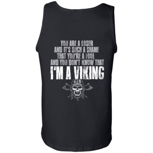 A Viking, Norse, Gym t-shirt & apparel,Apparel[Heathen By Nature authentic Viking products]Cotton Tank TopBlackS