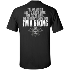 A Viking, Norse, Gym t-shirt & apparel,Apparel[Heathen By Nature authentic Viking products]Tall Ultra Cotton T-ShirtBlackXLT