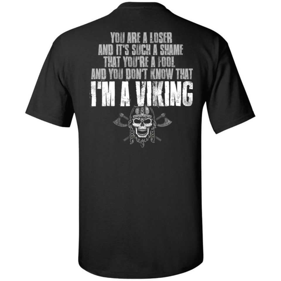 A Viking, Norse, Gym t-shirt & apparel,Apparel[Heathen By Nature authentic Viking products]Tall Ultra Cotton T-ShirtBlackXLT
