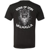 American made, Double sided T-shirt, Sons of Odin ValhallaApparel[Heathen By Nature authentic Viking products]