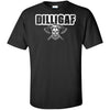 Dilligaf t-shirt for men, FrontApparel[Heathen By Nature authentic Viking products]Tall Ultra Cotton T-ShirtBlackXLT
