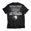 Do I really look like a guy with a plan, FrontApparel[Heathen By Nature authentic Viking products]Premium Short Sleeve T-ShirtBlackX-Small