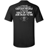 I would have died for certain people, BackApparel[Heathen By Nature authentic Viking products]Tall Ultra Cotton T-ShirtBlackXLT