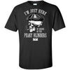 I'm just here by order of the Peaky Blinders, FrontApparel[Heathen By Nature authentic Viking products]Tall Ultra Cotton T-ShirtBlackXLT