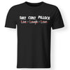 Live - laugh - love, FrontApparel[Heathen By Nature authentic Viking products]Gildan Premium Men T-ShirtBlack5XL