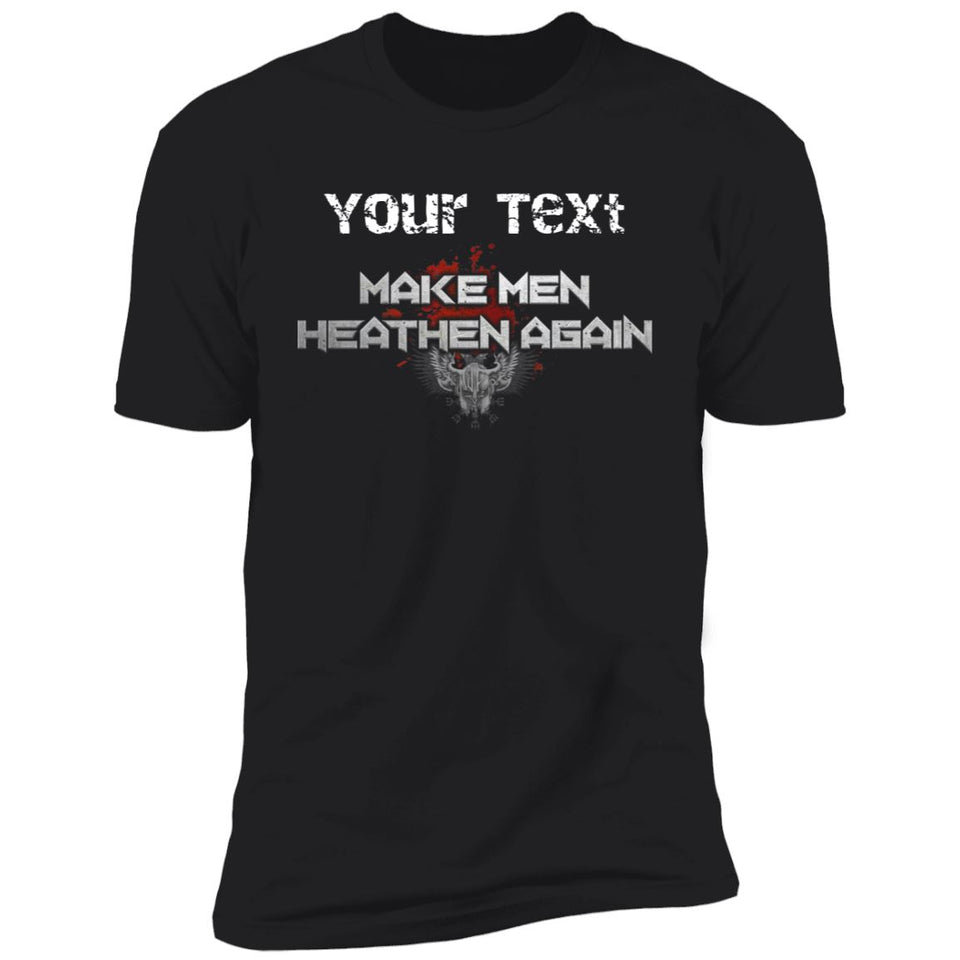 Persionalized - exampleT-Shirts[Heathen By Nature authentic Viking products]BlackX-Small