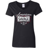 Shieldmaiden, Viking, Norse, Gym t-shirt & apparel, American Savage, FrontApparel[Heathen By Nature authentic Viking products]Ladies' V-Neck T-ShirtBlackS