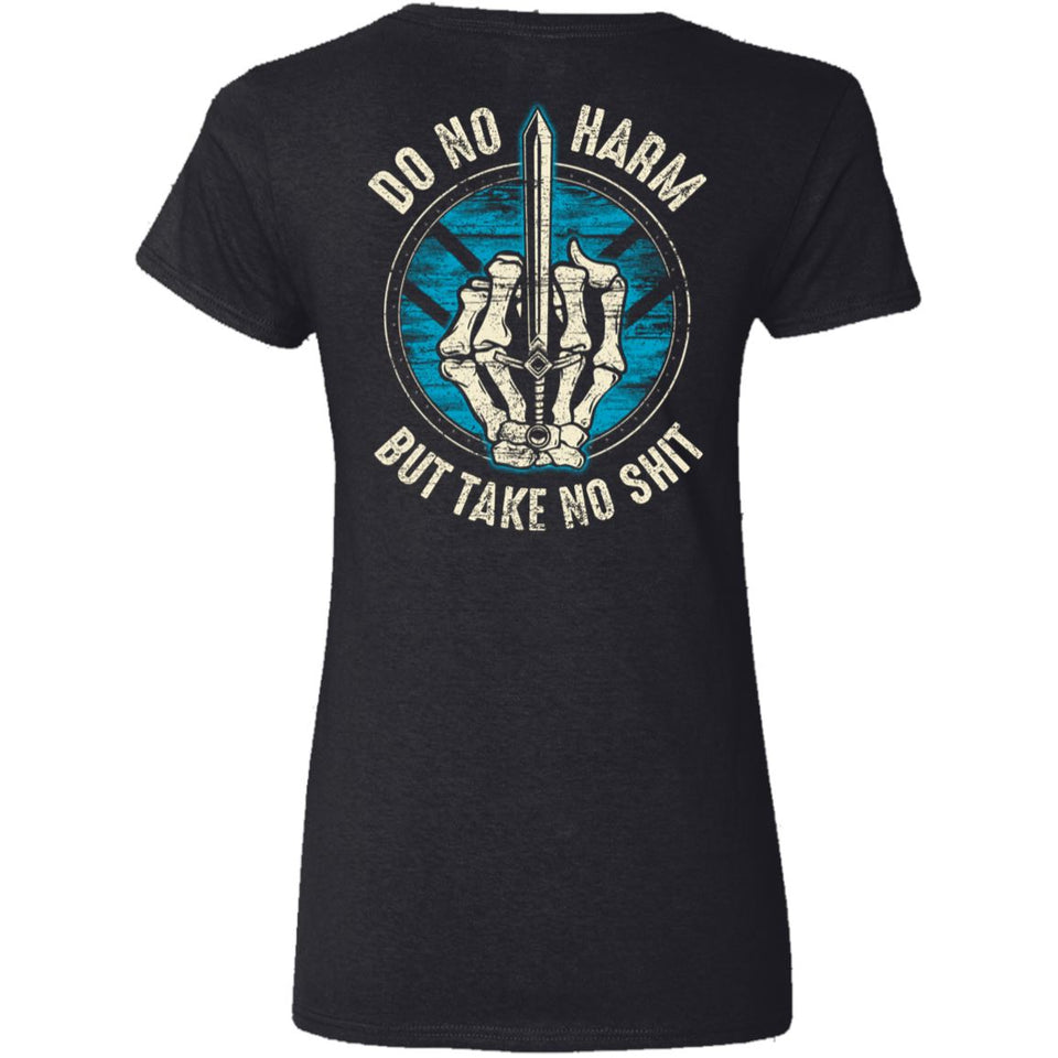 Shieldmaiden, Viking, Norse, Gym t-shirt & apparel, Do No Harm, BackApparel[Heathen By Nature authentic Viking products]