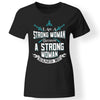 Shieldmaiden, Viking, Norse, Gym t-shirt & apparel, I am a strong woman, FrontApparel[Heathen By Nature authentic Viking products]Next Level Ladies' T-ShirtBlackX-Small