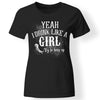 Shieldmaiden, Viking, Norse, Gym t-shirt & apparel, I drink like a Girl, FrontApparel[Heathen By Nature authentic Viking products]Next Level Ladies' T-ShirtBlackX-Small