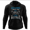 Shieldmaiden, Viking, Norse, Gym t-shirt & apparel, I was your first mistake, FrontApparel[Heathen By Nature authentic Viking products]Unisex Pullover HoodieBlackS