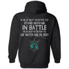 Shieldmaiden, Viking, Norse, Gym t-shirt & apparel, If he is not worthy to stand with me, backApparel[Heathen By Nature authentic Viking products]Unisex Pullover HoodieBlackS