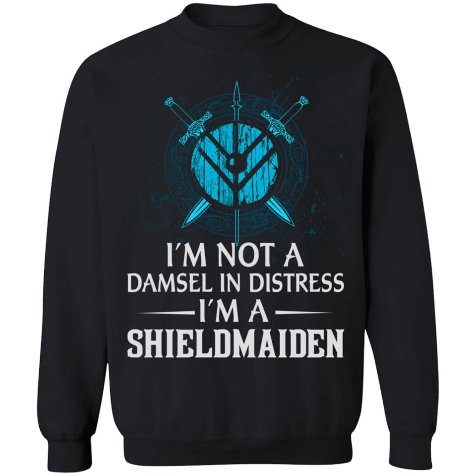 Shieldmaiden, Viking, Norse, Gym t-shirt & apparel, I'm A Shieldmaiden,  Front