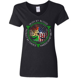 Shieldmaiden, Viking, Norse, Gym t-shirt & apparel, Irish By Blood, FrontApparel[Heathen By Nature authentic Viking products]Ladies' V-Neck T-ShirtBlackS