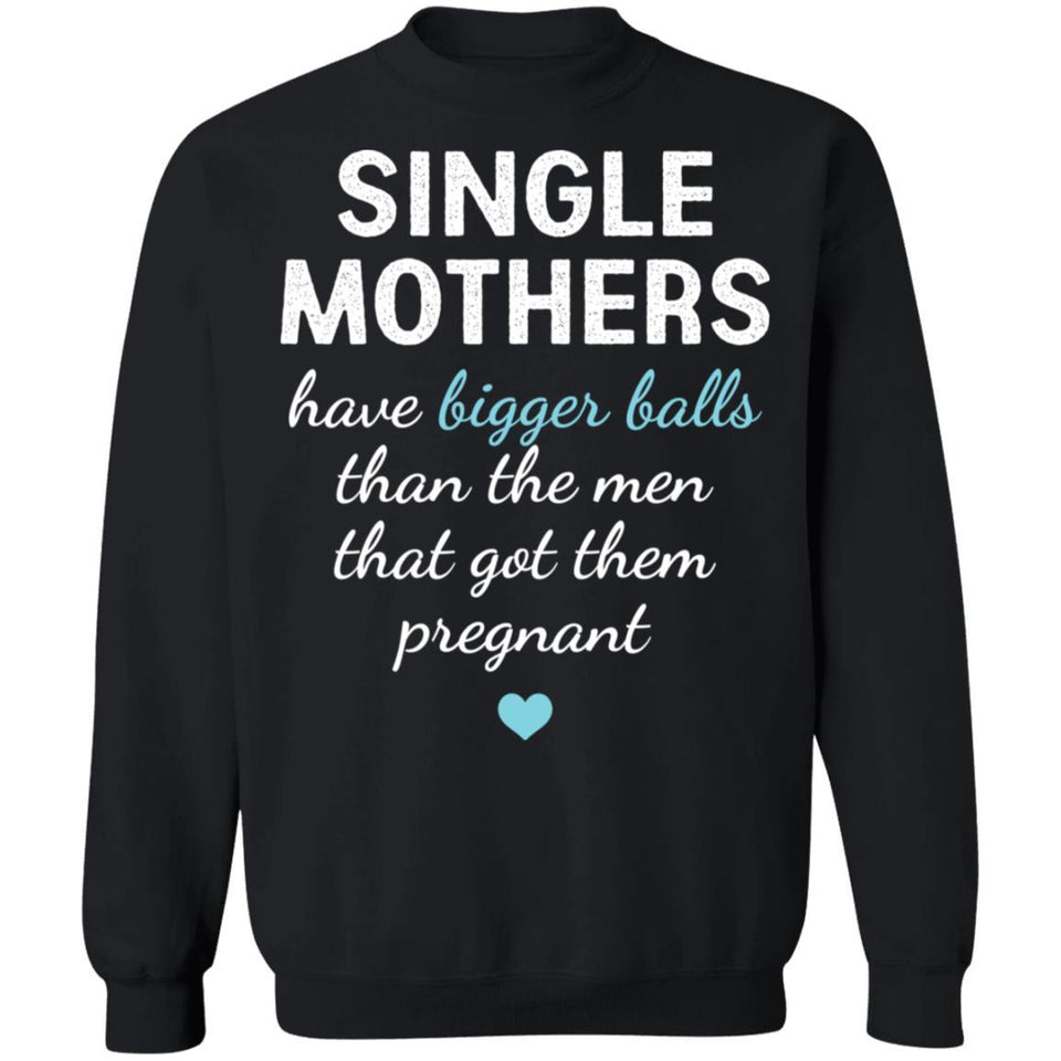 Shieldmaiden, Viking, Norse, Gym t-shirt & apparel, Single Mothers, FrontApparel[Heathen By Nature authentic Viking products]Unisex Crewneck Pullover SweatshirtBlackS