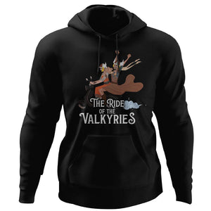 Shieldmaiden, Viking, Norse, Gym t-shirt & apparel, The Valkyries, FrontApparel[Heathen By Nature authentic Viking products]Unisex Pullover HoodieBlackS