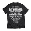T-shirt, Viking, ApologizeApparel[Heathen By Nature authentic Viking products]Next Level Premium Short Sleeve T-ShirtBlackX-Small