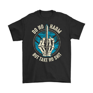 Teelaunch, Do no harm, FrontT-shirt[Heathen By Nature authentic Viking products]Gildan Mens T-ShirtBlackS