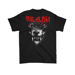 Teelaunch, The alpha, BackT-shirt[Heathen By Nature authentic Viking products]Gildan Mens T-ShirtBlackS