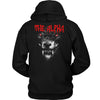 Teelaunch, The alpha, BackT-shirt[Heathen By Nature authentic Viking products]Unisex HoodieBlackS