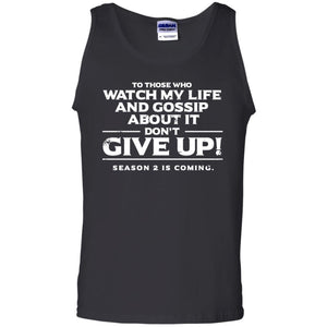 To those who watch my life and gossip about it, FrontApparel[Heathen By Nature authentic Viking products]Cotton Tank TopBlackS