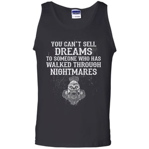 Viking apparel, Dreams, Nightmares, frontApparel[Heathen By Nature authentic Viking products]Cotton Tank TopBlackS