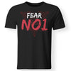 Viking apparel, Fear No 1, frontApparel[Heathen By Nature authentic Viking products]Premium Men T-ShirtBlackS