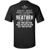 Viking apparel, Forget about prince charming, backApparel[Heathen By Nature authentic Viking products]Tall Ultra Cotton T-ShirtBlackXLT