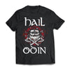 Viking apparel, Hail Odin Yule, FrontApparel[Heathen By Nature authentic Viking products]Next Level Premium Short Sleeve T-ShirtBlackX-Small