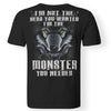 Viking apparel, hero, monster, backApparel[Heathen By Nature authentic Viking products]Premium Men T-ShirtBlackS