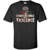 Viking Apparel, I Am Comfortable With Violence, FrontApparel[Heathen By Nature authentic Viking products]Tall Ultra Cotton T-ShirtBlackXLT