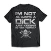 Viking apparel, I'm not always a dick, frontApparel[Heathen By Nature authentic Viking products]Next Level Premium Short Sleeve T-ShirtBlackX-Small