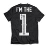 Viking apparel, I'm the 1, backApparel[Heathen By Nature authentic Viking products]Next Level Premium Short Sleeve T-ShirtBlackX-Small