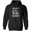 Viking apparel, Merry go f**k yourselfApparel[Heathen By Nature authentic Viking products]Unisex Pullover HoodieBlackS