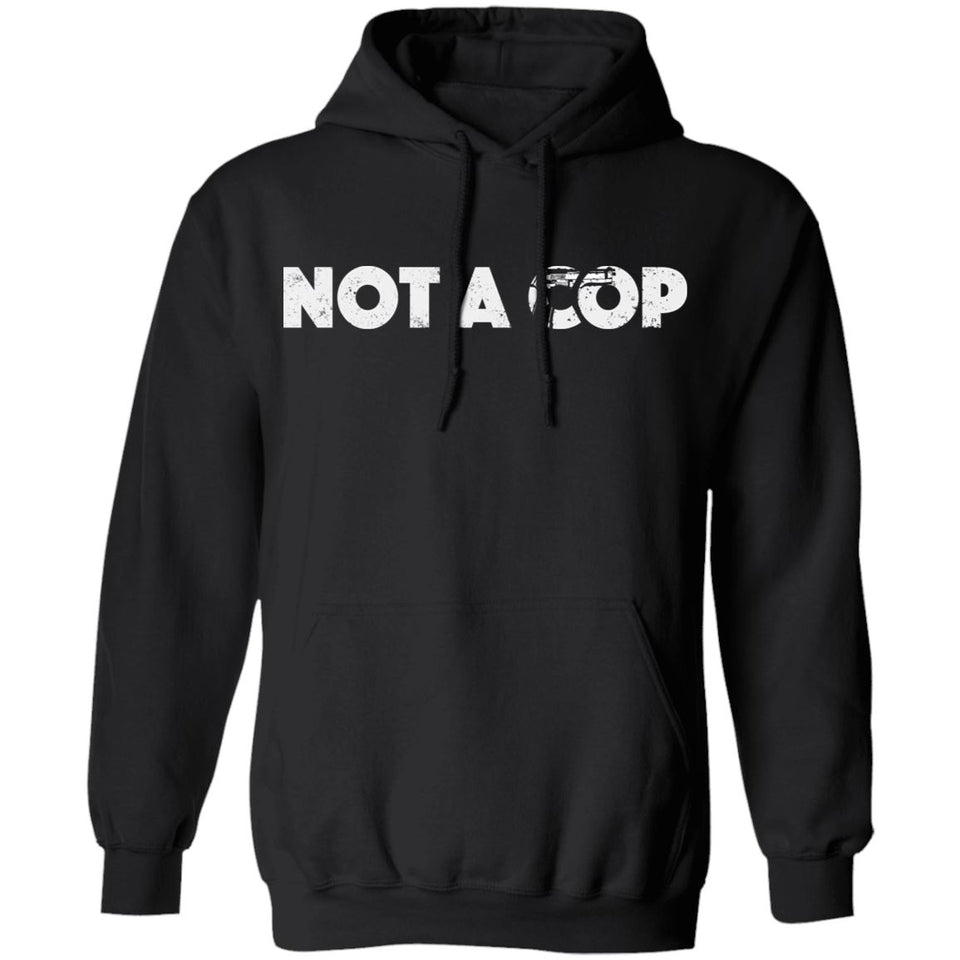 Viking apparel, not a cop, frontApparel[Heathen By Nature authentic Viking products]Unisex Pullover Hoodie 8 oz.BlackS