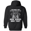 Viking apparel, offended, hurt, backApparel[Heathen By Nature authentic Viking products]Unisex Pullover HoodieBlackS