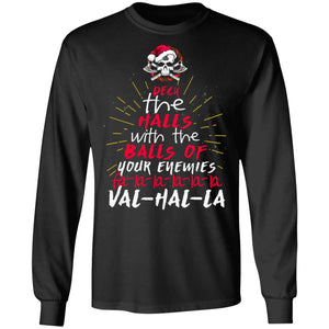 Viking apparel, The balls of your enemiesApparel[Heathen By Nature authentic Viking products]Long-Sleeve Ultra Cotton T-ShirtBlackS