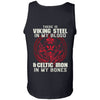 Viking apparel, There is viking steel, backApparel[Heathen By Nature authentic Viking products]Cotton Tank TopBlackS
