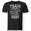 Viking apparel, Train as the gods, frontApparel[Heathen By Nature authentic Viking products]Premium Men T-ShirtBlackS