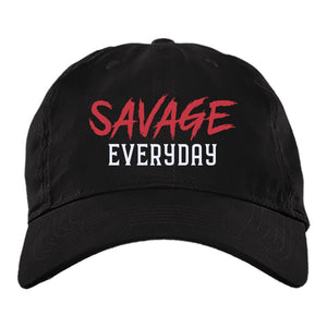 Viking Cap, Savage Everyday, BlackApparel[Heathen By Nature authentic Viking products]BX880 Twill Unstructured Dad CapBlackOne Size
