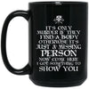 Viking Mug, It's only murder if they find a body, BlackApparel[Heathen By Nature authentic Viking products]BM15OZ 15 oz. Black MugBlackOne Size
