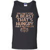 Viking, Norse, Gym t-shirt & apparel, A Beast that's Hungry, FrontApparel[Heathen By Nature authentic Viking products]Cotton Tank TopBlackS