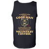 Viking, Norse, Gym t-shirt & apparel, A harmless man is not a good man, BackApparel[Heathen By Nature authentic Viking products]Cotton Tank TopBlackS